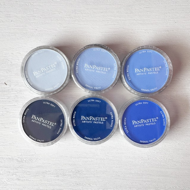 PanPastel Ultra Soft Artist Pastel 9ml - Ultramarine Blue Tones (Soft Pastel)