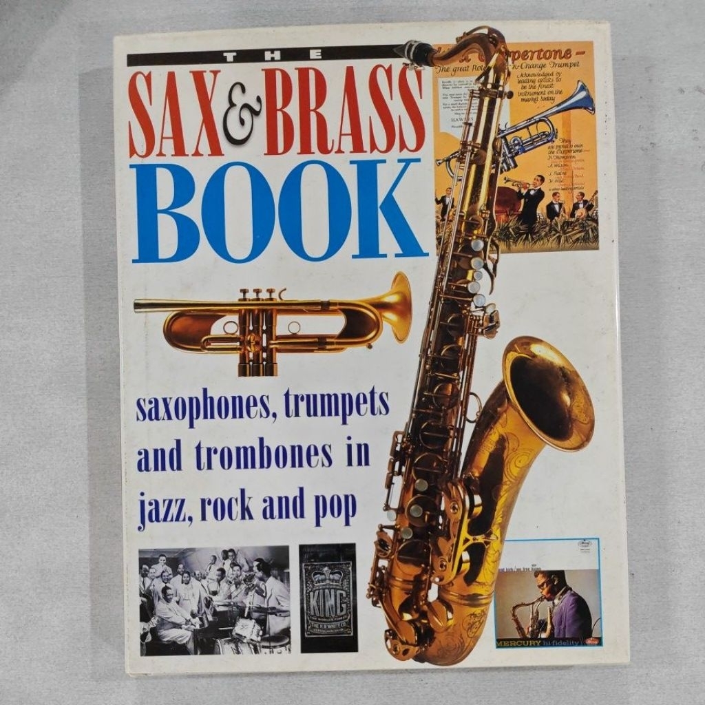 ใช้แล้ว. QB5-Jun12c5 หนังสือ Sax และ Brass