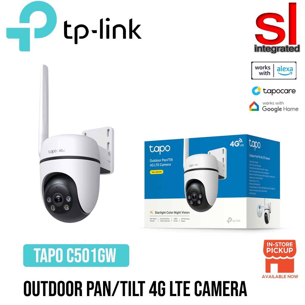TP-LINK Tapo C501GW กล้อง Pan/Tilt 4G LTE กลางแจ้ง