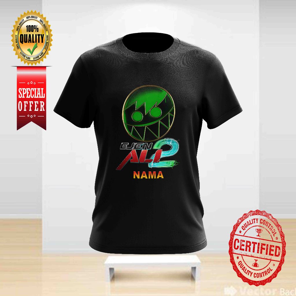 EJEN ALI THE MOVIE 2 NEONIMUS DESIGN 13 สามารถเพิ่มบน NAME TSHIRT คอกลมสําหรับทั้งหมด