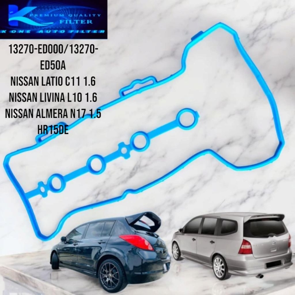 ปะเก็นฝาครอบวาล์ว Nissan ALMERA (13270-ED000) สําหรับเครื่องยนต์ HR15DE/HR16DE
