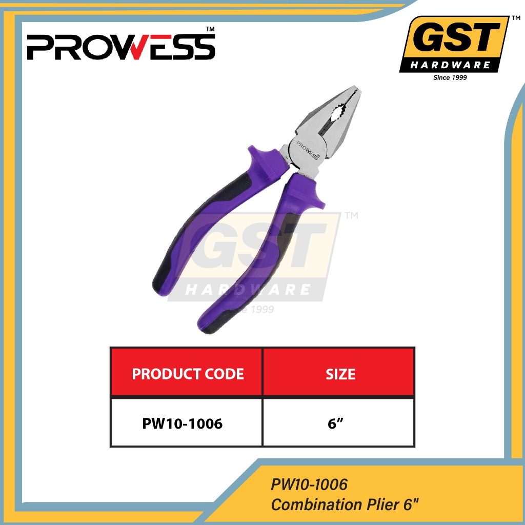 Prowess Finder Combination Plier 6" 8" Plier Set Home Diy Home Improvement