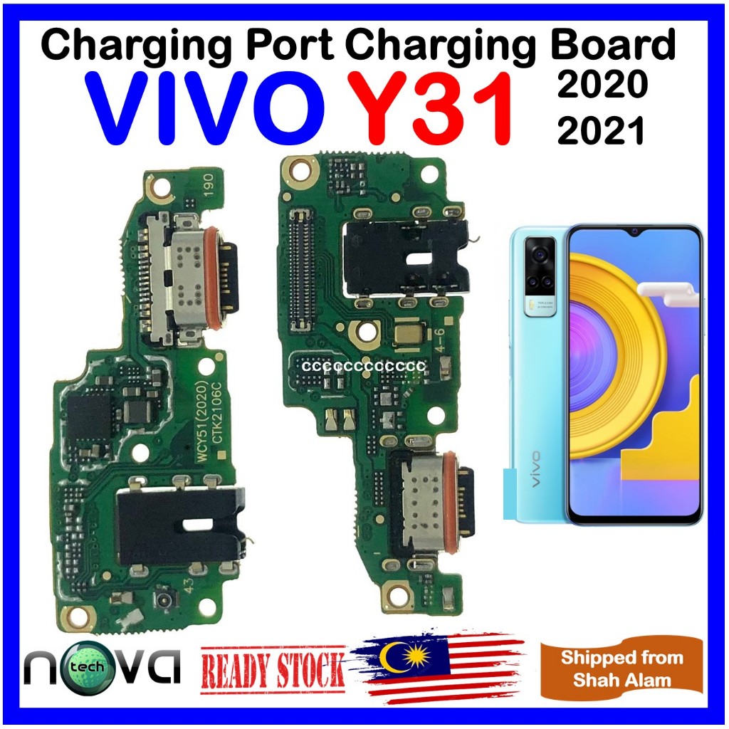 ORl พอร์ตชาร์จชาร์จริบบิ้น Fit สําหรับ VIVO Y31 2020 / VIVO Y31 2021 V2036 พร้อมเครื่องมือเปิด