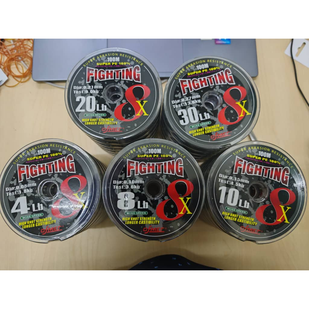 OFMER FIGHTING 8X PE LINE (100M) PE 100%