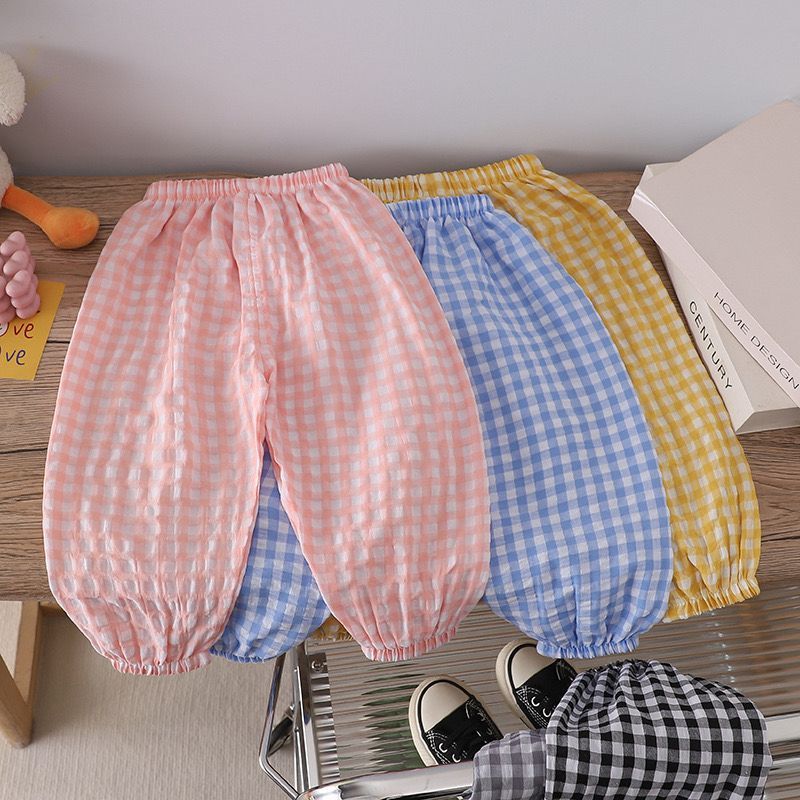 BBKid ️ กางเกงเด็ก 6Mto5Y กางเกงขายาว Seluar Panjang Summer Pants ZX001