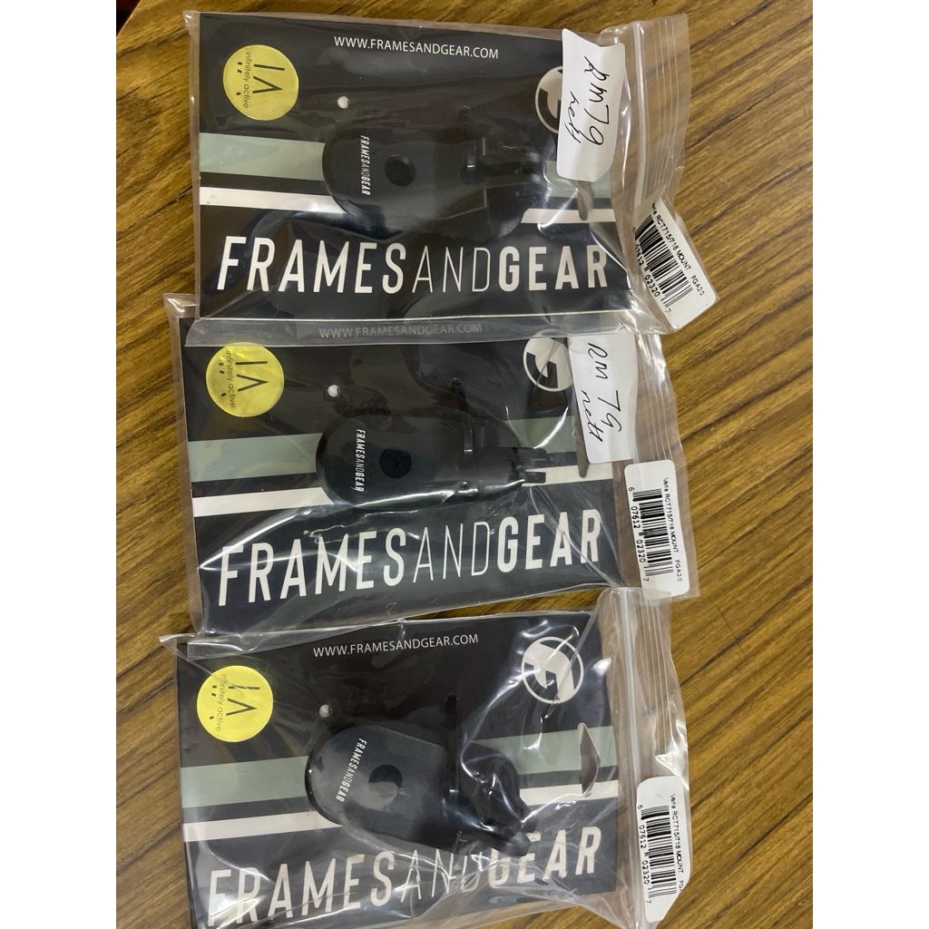 ขายึดเฟรมและเกียร์ Varia RCT 715 สําหรับ GoPro Varia 3สุดท้าย