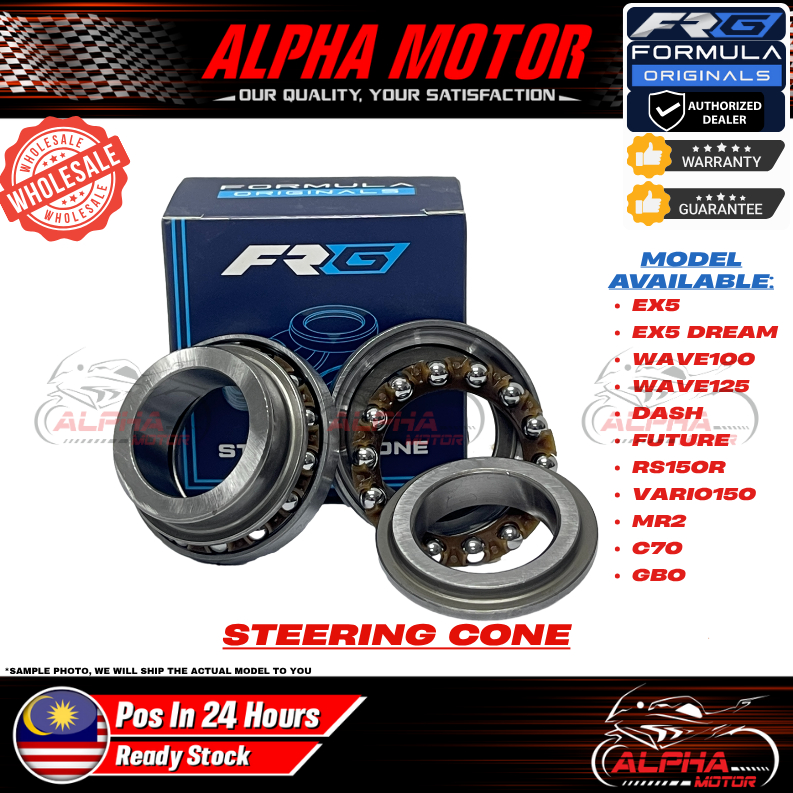 FRG FORMULA STEERING CONE EX5 DREAM WAVE100 WAVE125 DASH FUTURE RS150R VARIO150 MR2 C70 GBO