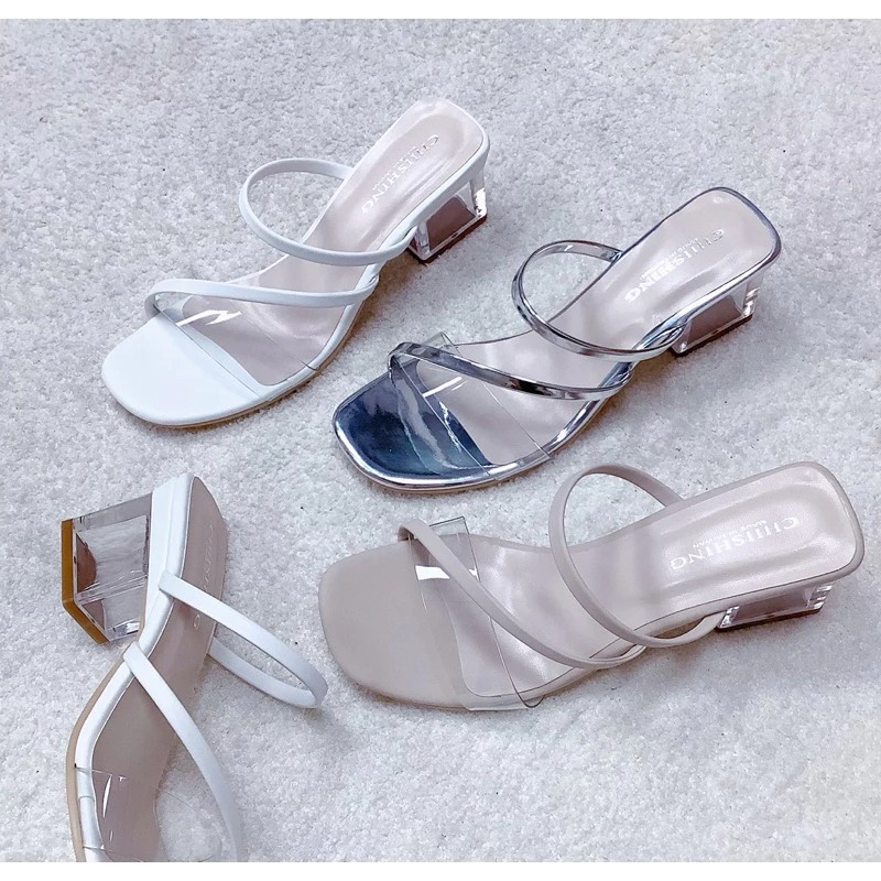 NiniClear Strap High Heels MIT Elegant & Stylish – Crystal Heel, Block Heel, High Heel, Low Heel, Sl