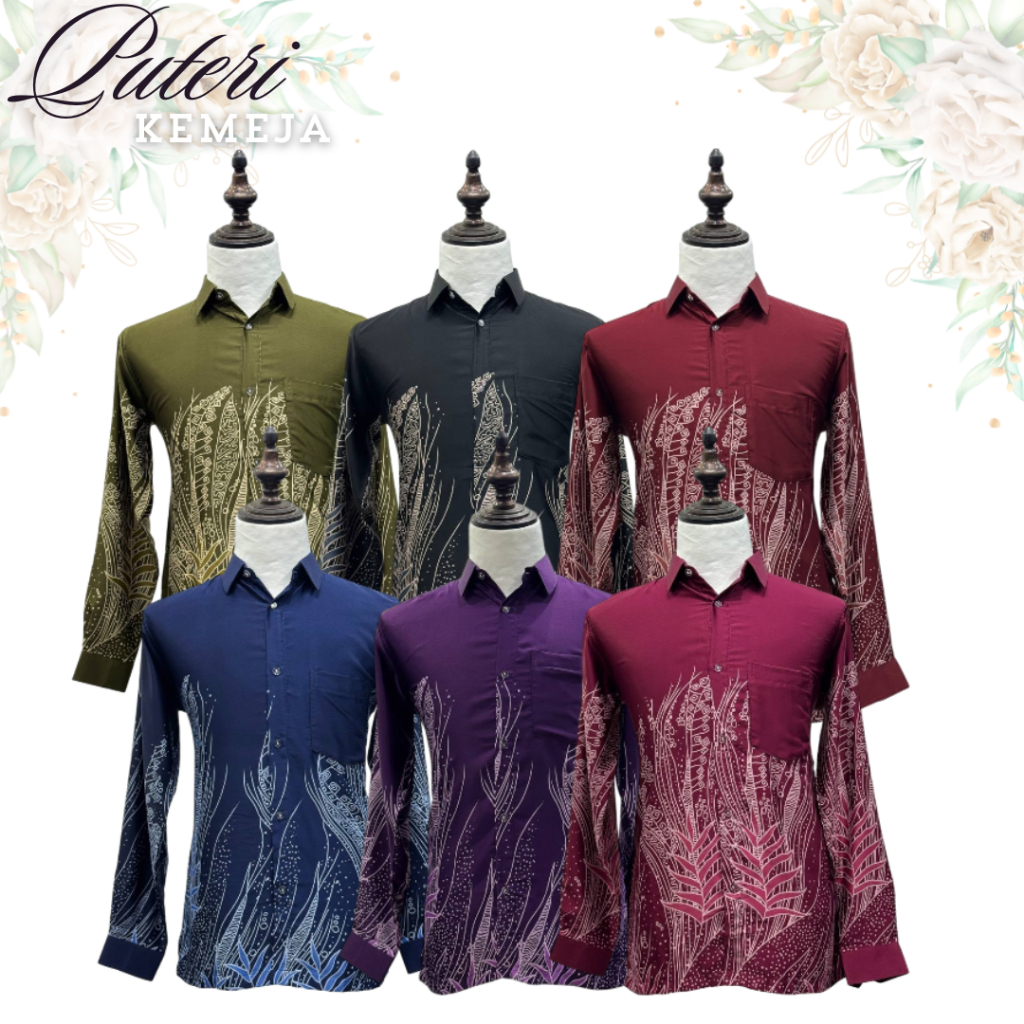 KEMEJA PRINCESS BATIK SHIRT / BATIK PATTERN / PRINCESS BATIK / SHIRT