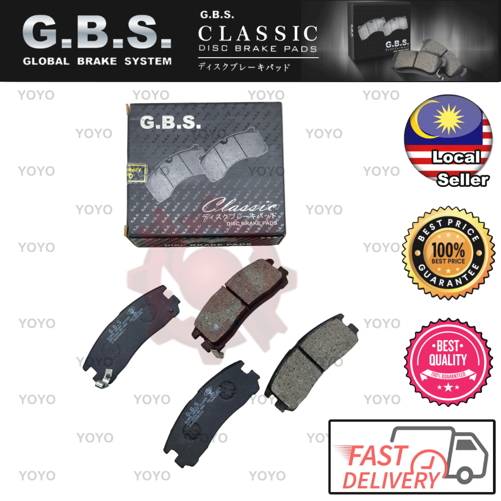 ผ้าเบรก Proton Perdana 2.0 1995-2010 & Mitsubishi Grandis N33W 2.0 GBS (REAR) (6024)