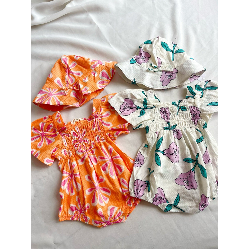 Jessica simpson [ ชุดรอมเปอร์ & หมวก ]