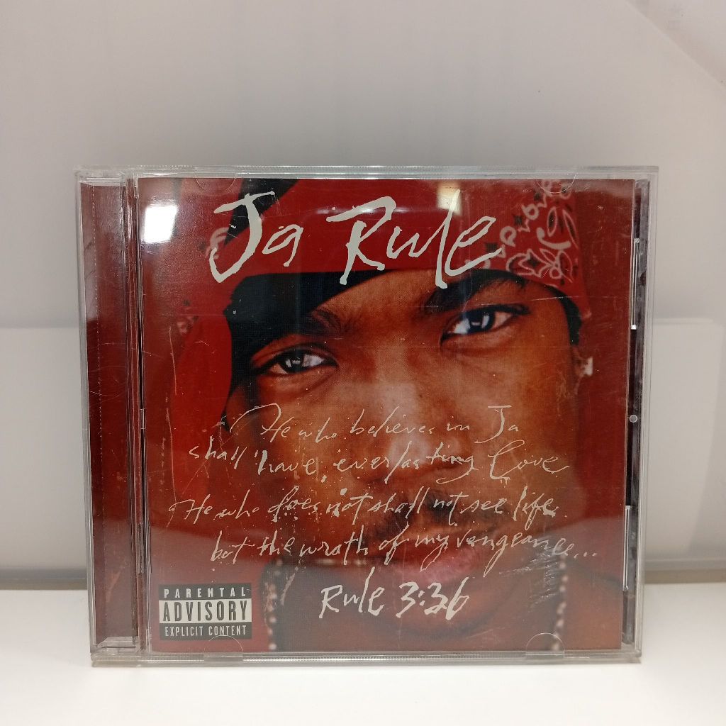 U256-16 CD TERPAKAI [ JA RULE - RULE 3:36 ] USED CD U256-16