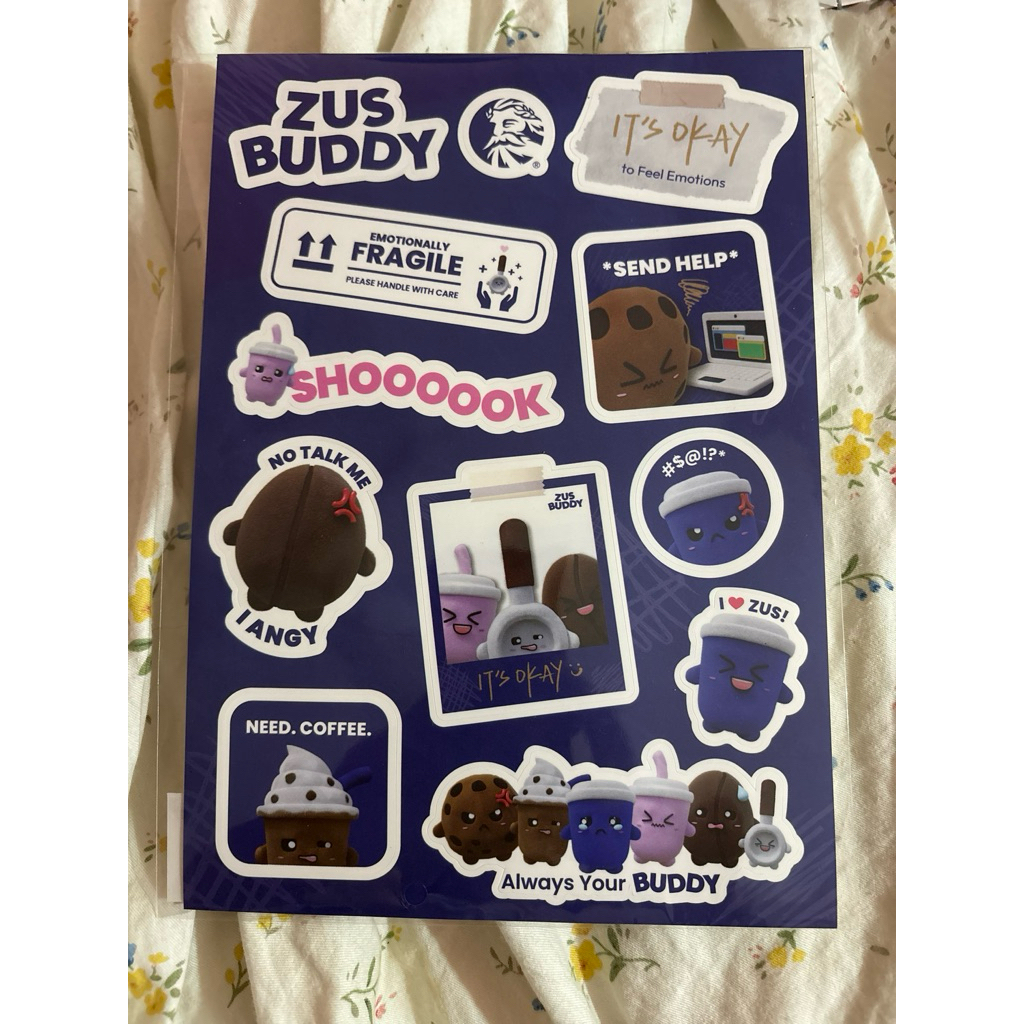 สติ๊กเกอร์ ZUS BUDDY ใหม่