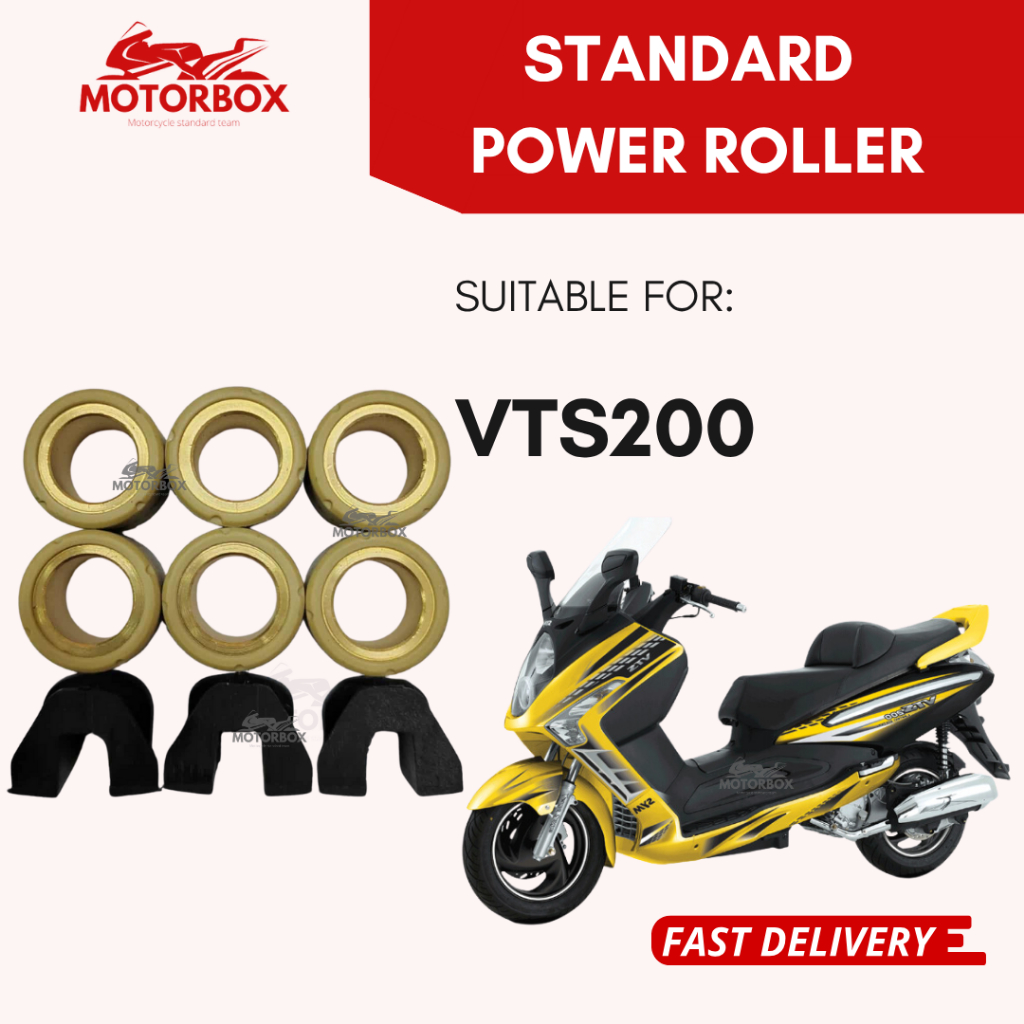 SYM VTS200 มาตรฐาน PULLEY ROLLER - VTS 200 TIMING ROLLER CLUTCH ROLLER AUTO CLUTCH PULLEY POWER ROLL