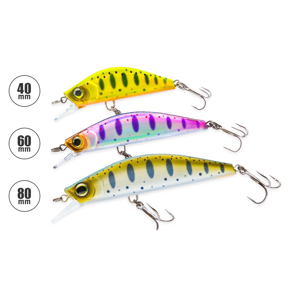Yo Zuri Duel Hardcore Trout Heavy Flat Sinking Lure - เหยื่อตกปลา