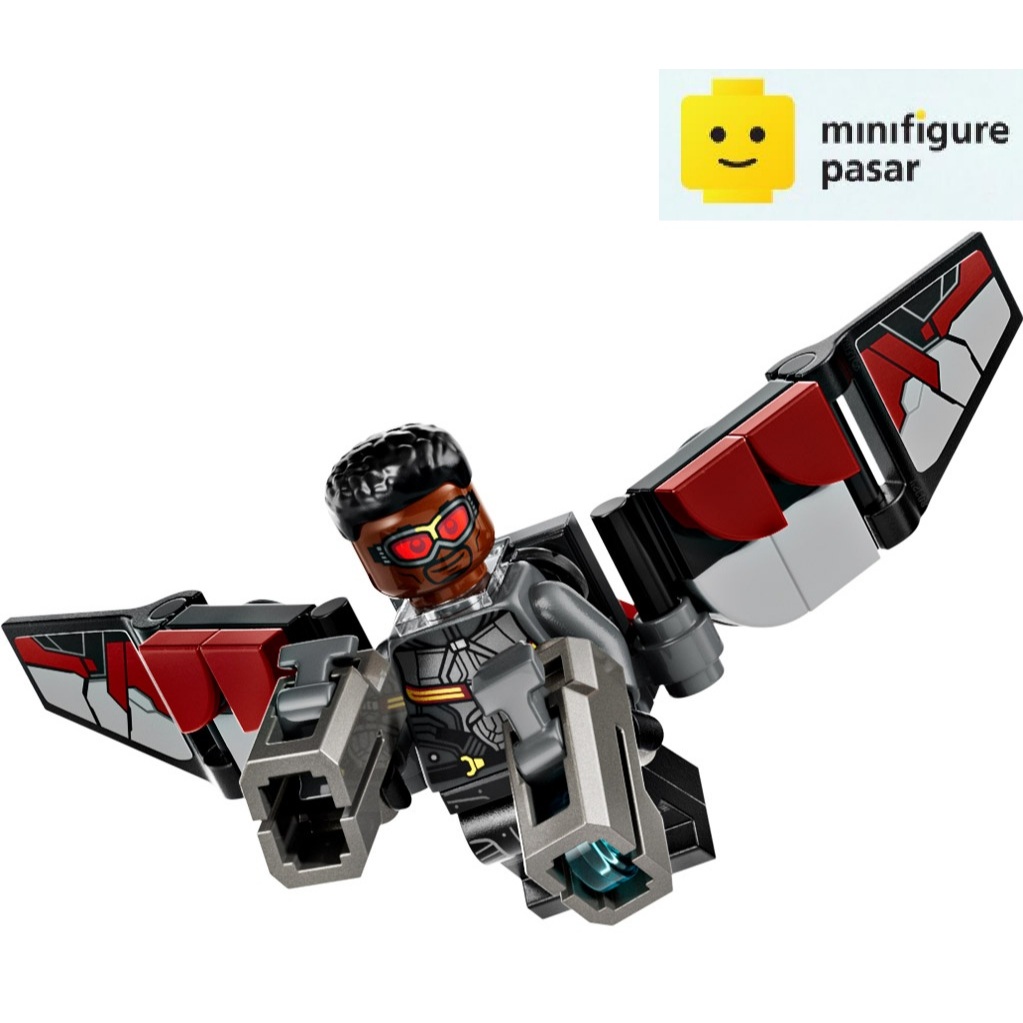 Sh0929 Lego Marvel Super Heroes The Infinity Saga 76233 76314 - Falcon Minifigure - ใหม่
