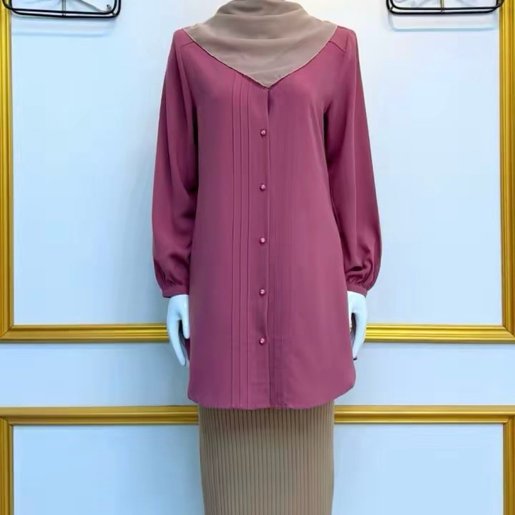 BLOUSE BUTTON FURSAN SABINA LB913