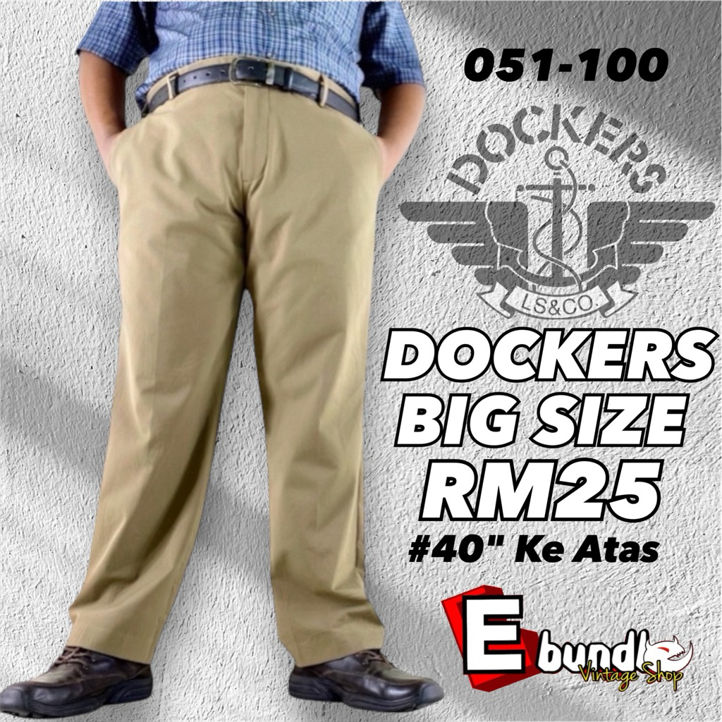 DOCKERS BIG SIZE มัด RM25