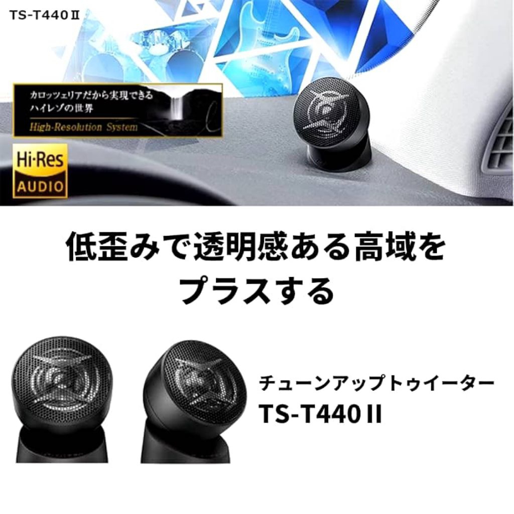 HIGH-RESOLUTION TUNE-UP TWEETER SPEAKER TS-440II / TS-440AS