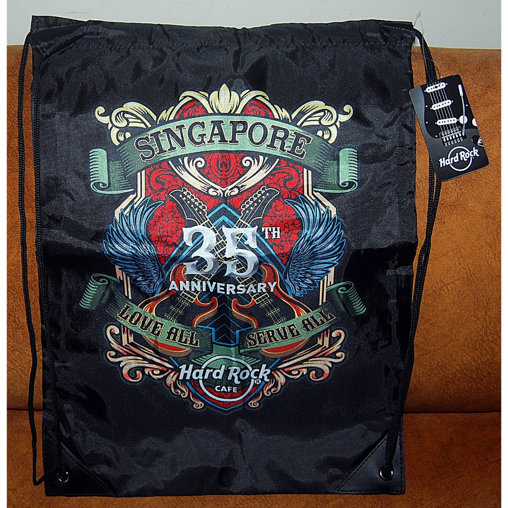 Hard Rock Cafe กระเป๋าหูรูดครบรอบ 35 ปี & HRC ของแท้