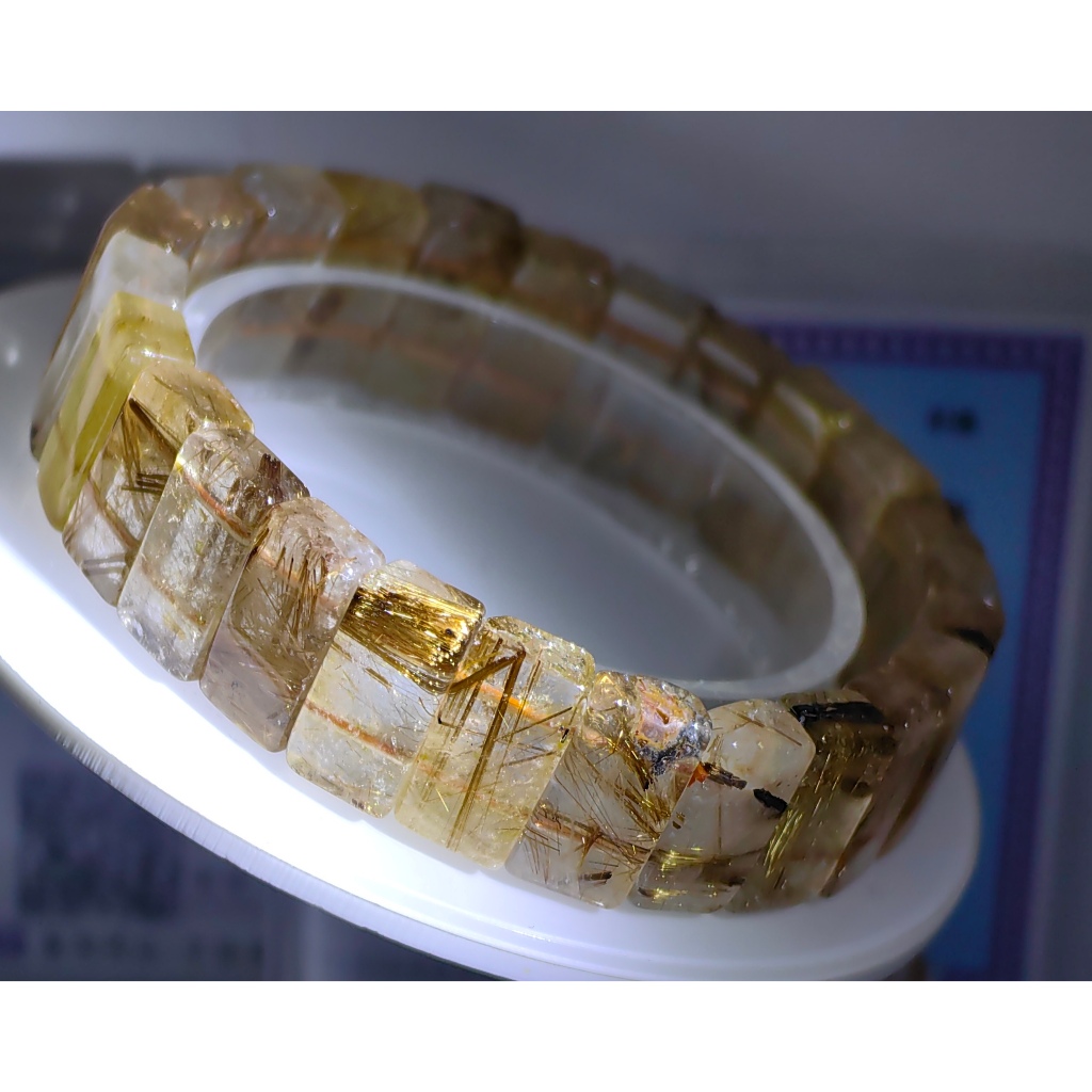 คริสตัลธรรมชาติทองแดง / สร้อยข้อมือกาแฟ Rutile (Papan) / Gelang Kristal Tembaga / Kopi Rutile 天然 铜โทรศัพท์มือถือ ราคา ถูกที่สุด ดีลบีเคเค แกลเลอรีภาพที่ 4