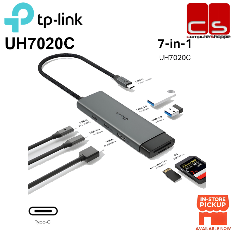 TP-LINK UH7020C (USB Type-C 7 in 1 Hub)