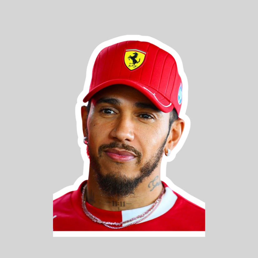 สติ๊กเกอร์ Lewis Hamilton v6