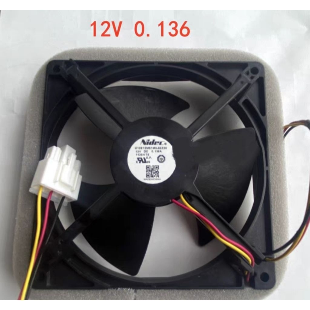 TOSHIBA GR-RT416WE-PMY(06)GR-RT559WE GR-RT624WE FIRDGE มอเตอร์พัดลม 12V DC 0.136A