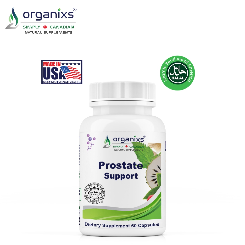 Organixs Prostate Support Supplement, Urinary Tract Formula with Vitamins, 60 Capsules