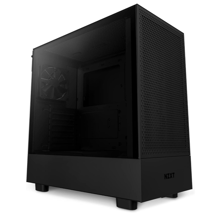 NZXT H5 Flow (2022) Compact Mid-tower Airflow PC Case / BLACK