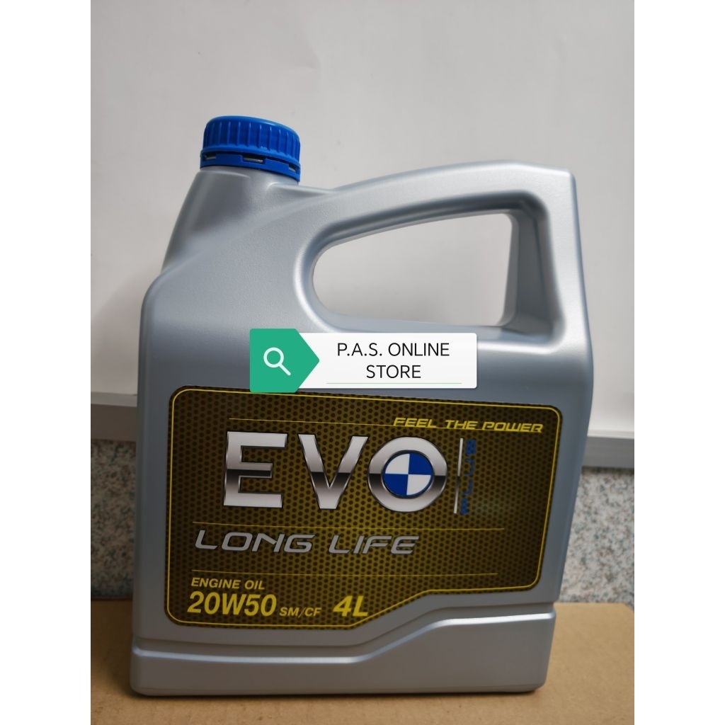 EVO LONG LIFE 20W50 SM/CF 4L ENGINE OIL