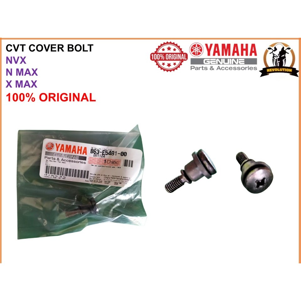 NVX V1 V2 NMAX XMAX CVT COVER SCREW ฝาครอบคลัทช์ SCREW B63-E54-00 2DP-E5481-00