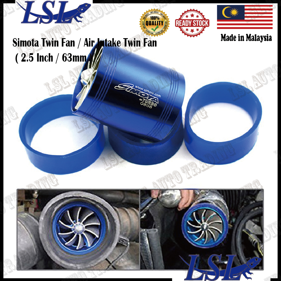 Simota Twin Fan / Air Intake Twin Fan ( 2.5 นิ้ว / 63mm )