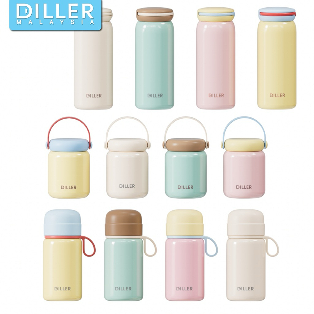 Diller Dream Thermo Flask Bottle 316 Stainelss Steel (220/280ml) D9320 D9321 D9322