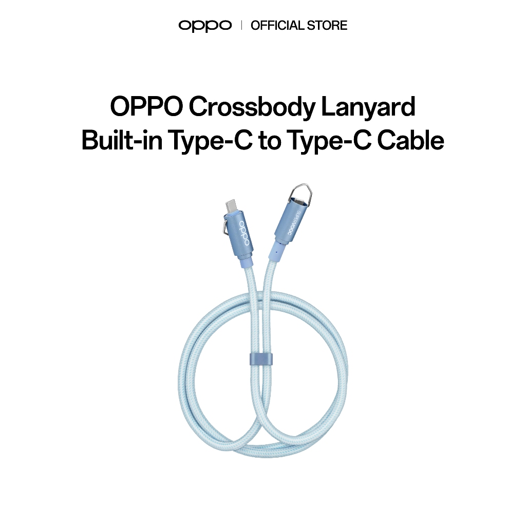 OPPO เชือกเส้นเล็กสาย C ถึง C DL159 ในตัว
