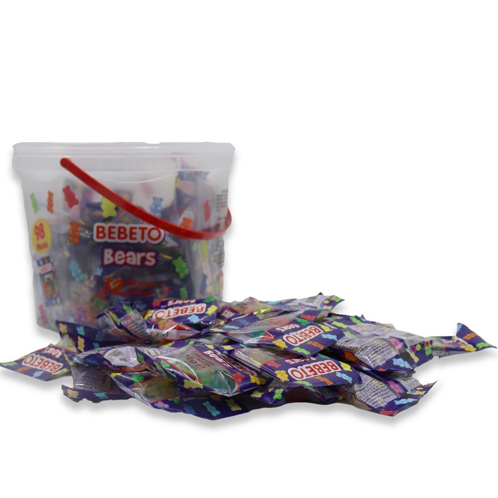 Bebeto Mini Bears Jelly Gum 10G Enak & Manis {250G, 500G, 980G}
