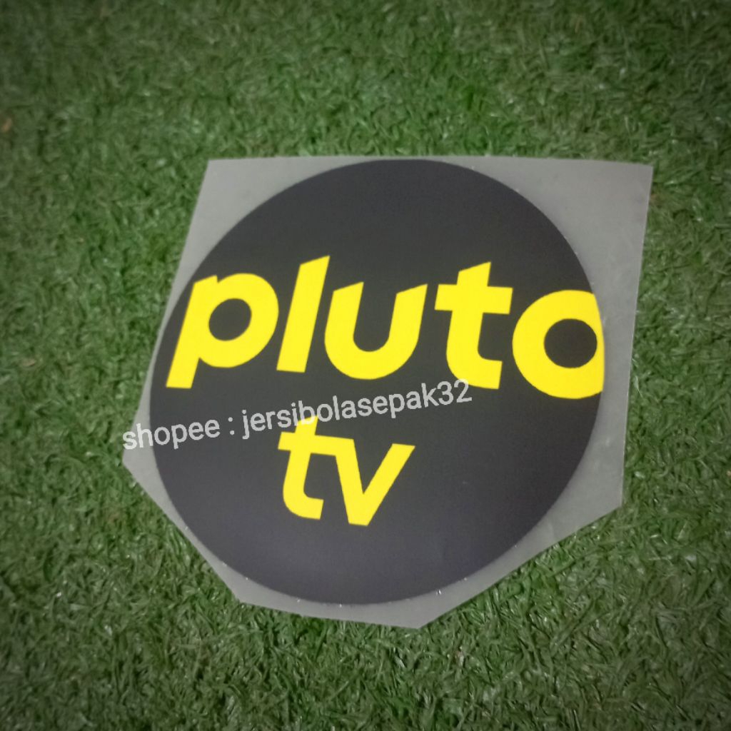 (PATCH SAHAJA) SLEEVE PATCH : PLUTO TV - VERSION 2