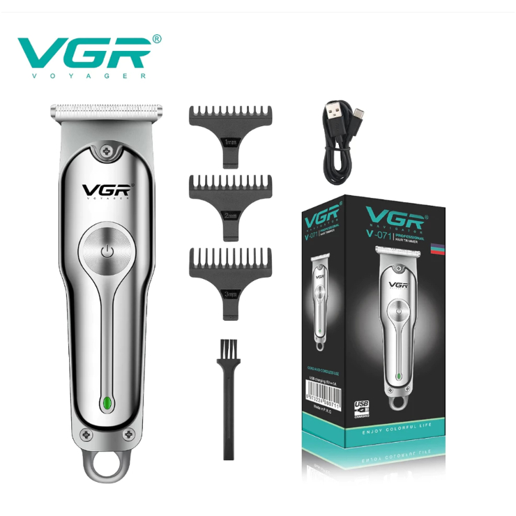 คุณภาพดี 100% VGR V-071 Zero เครื่องกําจัดขนมืออาชีพแบบปรับได้เครื่องตัดขนโลหะ