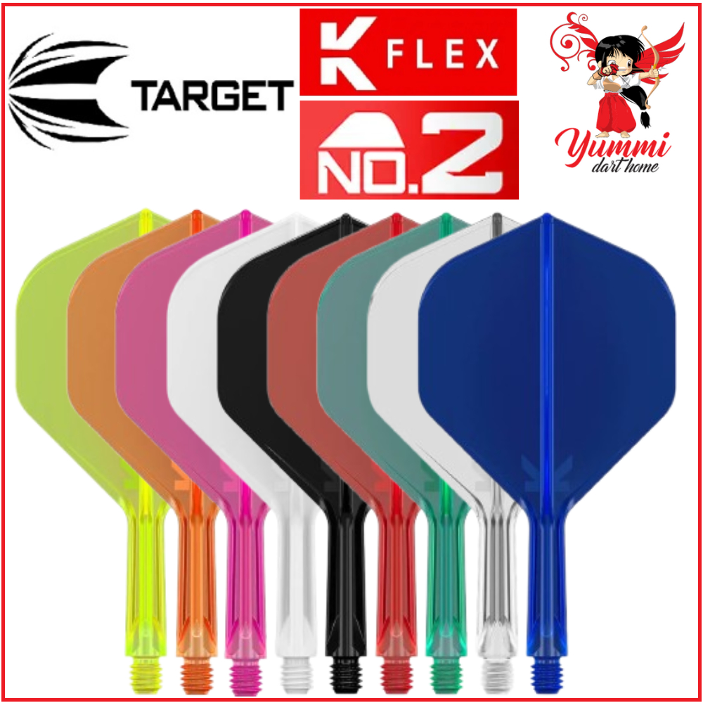 Target Dart K Flex No2 Standard (3 SIZES & 9 สี)