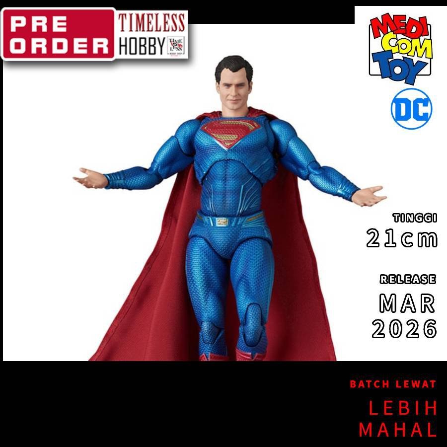 RM450 Medicom ของเล่น MAFIX No.273 Knightmare Superman Zack Snyders Justice League 智定型金 联 เหนือกาลคร