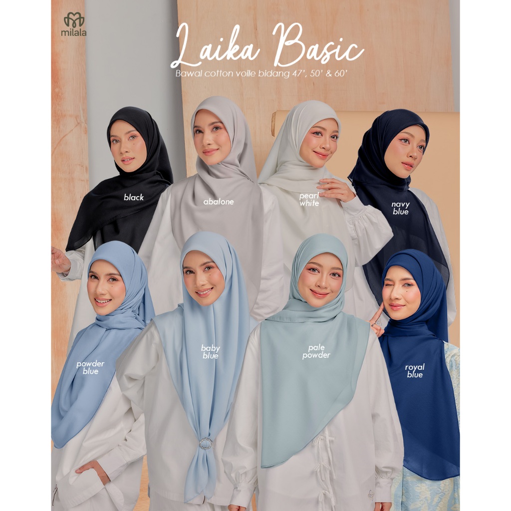 [MILALA] LAIKA BASIC FIELD 47 & 50 & 60