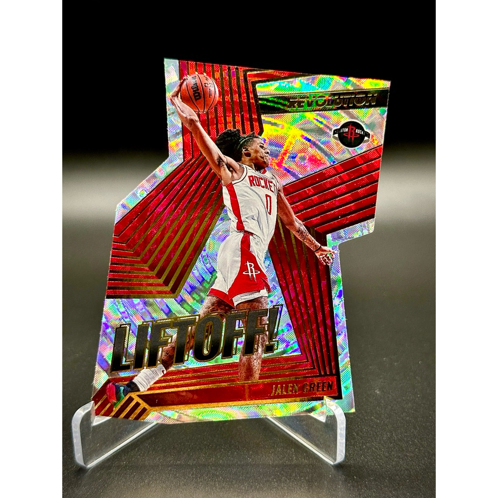 Panini Nba Card 21-22 Revolution Jalen Green Lift Off! คลื่น