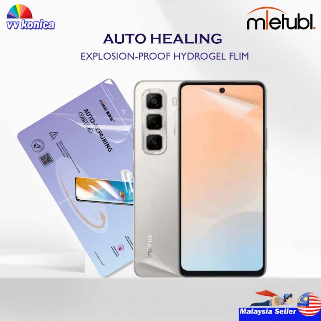 Infinix Hot 60 5G 60i 50i 50 5G 50 40 Pro 40i 30i 30 20i 20 Auto Healing ป้องกันการระเบิด Soft Hydro