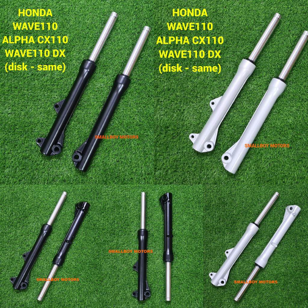 HONDA WAVE110 DX WAVE ALPHA CX110 ด้านหน้า MONOSHOCK ABSORBER MONO SHOCK FORK DEPAN ซ้ายขวา KIRI KAN