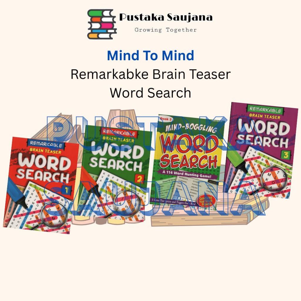 [SAUJANA] Remarkable Brain Teaser Word Search
