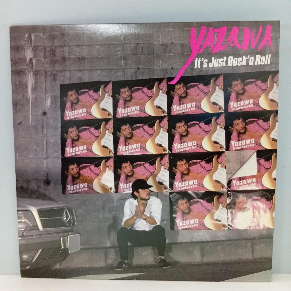 CC51-6 LP TERPAKAI [ EIKICHI YAZAWA - YAZAWA ITS JUST ROCKN ROLL ] USED LP < G >