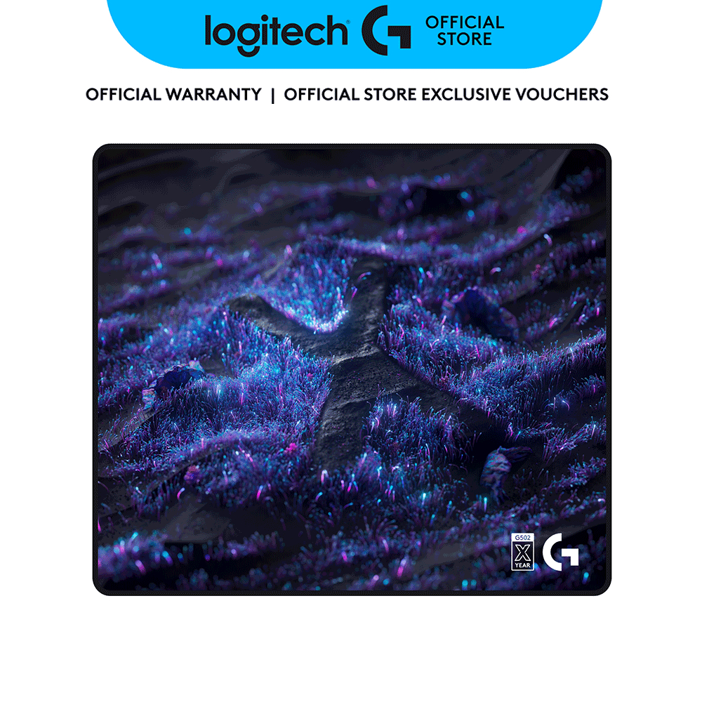 แผ่นรองเมาส์สําหรับเล่นเกมผ้าขนาดใหญ่ Logitech G640 SE เพิ่มประสิทธิภาพสําหรับเซ็นเซอร์สําหรับเล่นเก