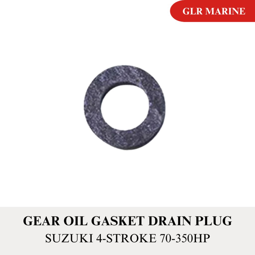 SUZUKI DF90-300HP GEAR OIL DRAIN PLUG GASKET WASHER 4-STOKE 70HP 90HP 115HP 150HP 200HP 250HP 300HP 