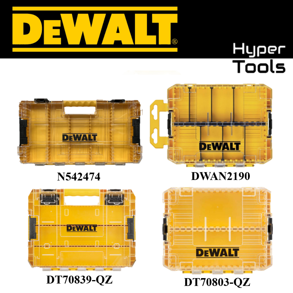 DEWALT เคส Tough - รุ่น: N542474 / DT70839-QZ / DT7083-QZ / DWAN2190