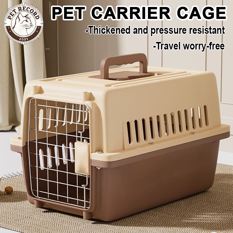 เป้อุ้มสัตว์เลี้ยง Travel Cat Carrier Craters Cat Dog Carrier Cage Passes Flights